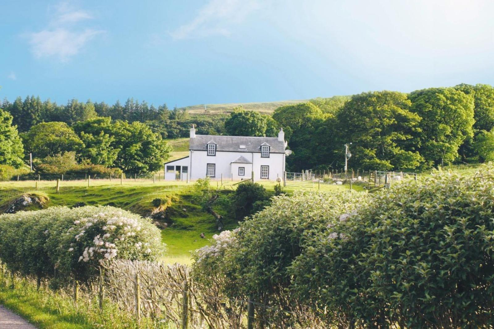 Rural Farmhouse On Kintyre, West Coast Hidden Gem Kildalloig Eksteriør billede